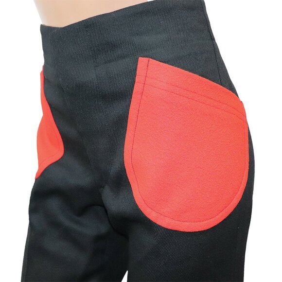 AUTHENTIC Vintage 70s Bell Bottoms Flare Leg Pants 32 - Picture 3 of 5